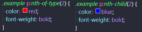 nth-of-type