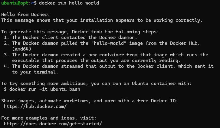 docker startコマンド